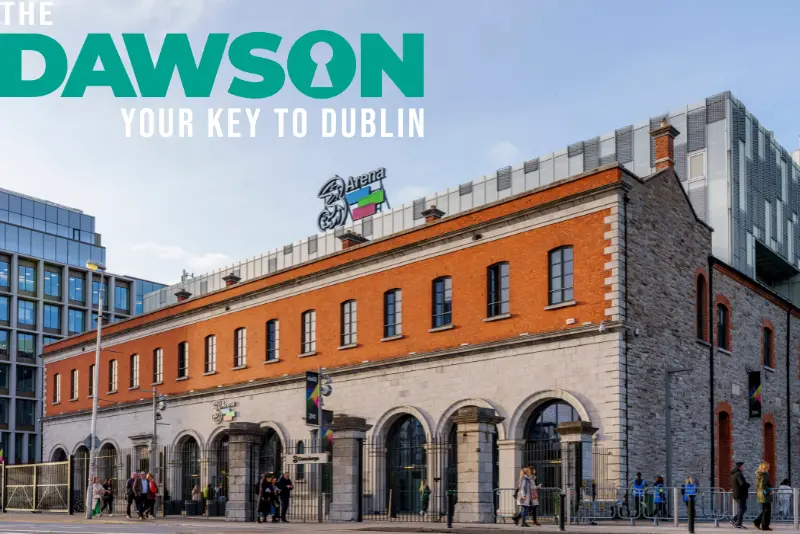 3Arena Dublin venue exterior for A$AP Rocky Don't Be Dumb World Tour 2026 | The Dawson Hostel
